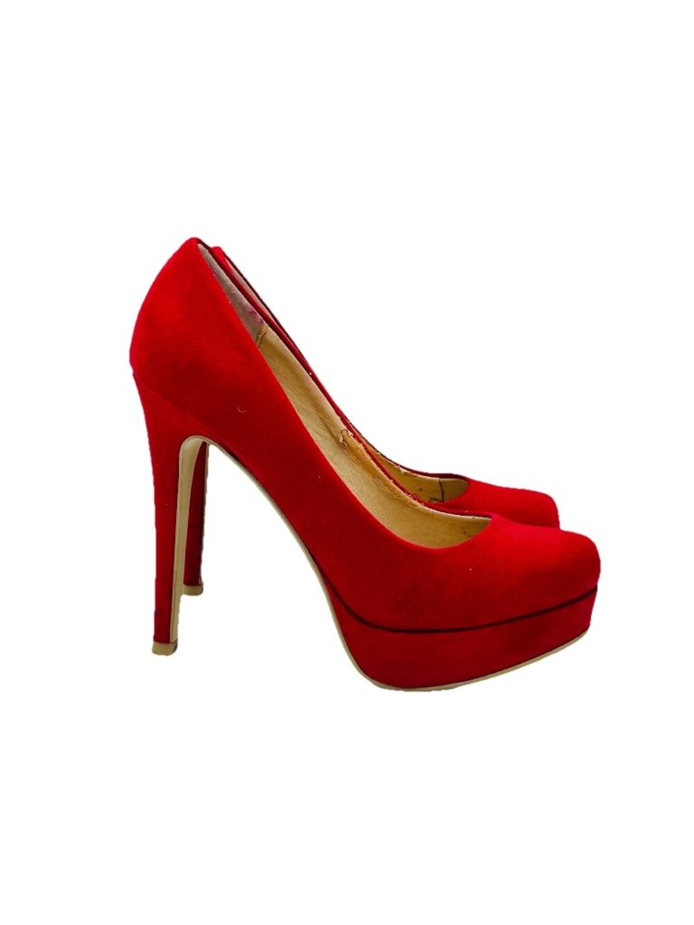 Chinese Laundry Shoes Womens Size 5 Red Sexy Stiletto High Heels Slip On Pumps